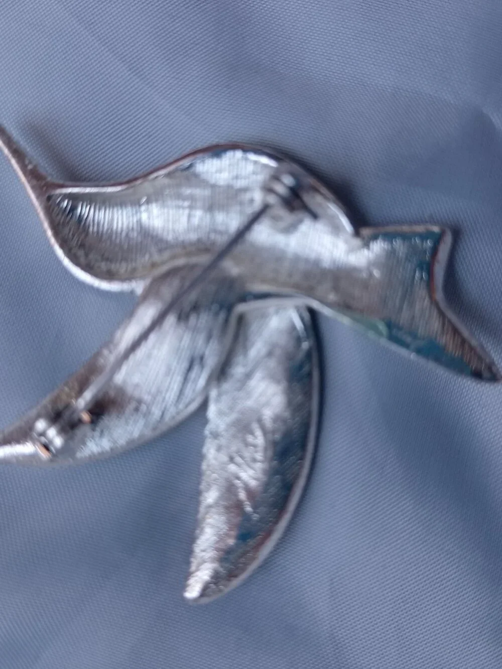 Liz Claiborne Enamel Hummingbird Brooch